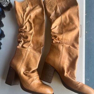 New free people Elle tall slouch boots size 38
